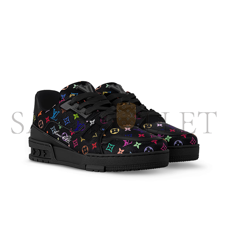 LOUIS VUITTON MURAKAMI LV X TM LV TRAINER SNEAKER 1AGZDX LOUIS VUITTON MURAKAMI LV X TM LV TRAINER SNEAKER 1AGZDX